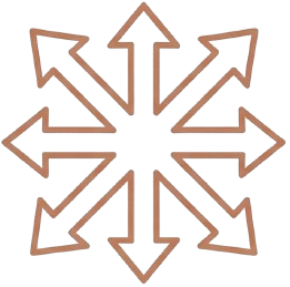 Arrows pointing multiple directions