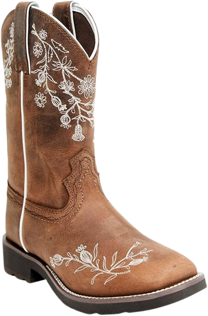 Women's Aspen Exotic American Alligator Western Boot Snip Toe
